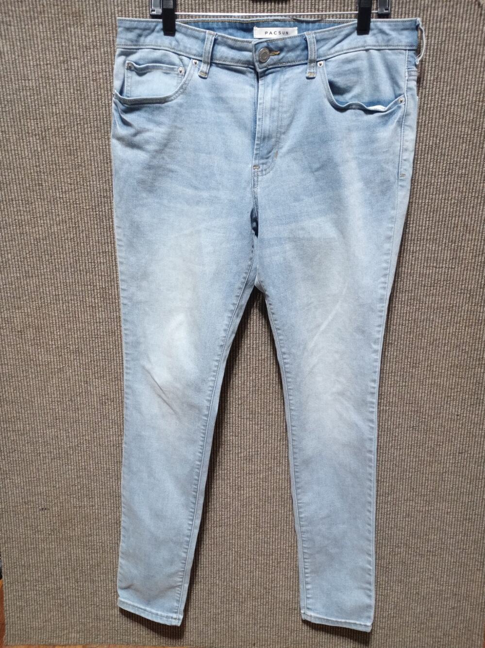 Pacsun Jeans 34x32 Men's Light Color Skinny Fit